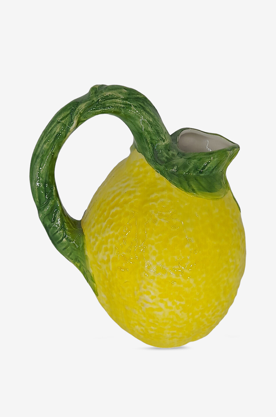 LES OTTOMANS Keramikkrug Lemon Haus GELB 1