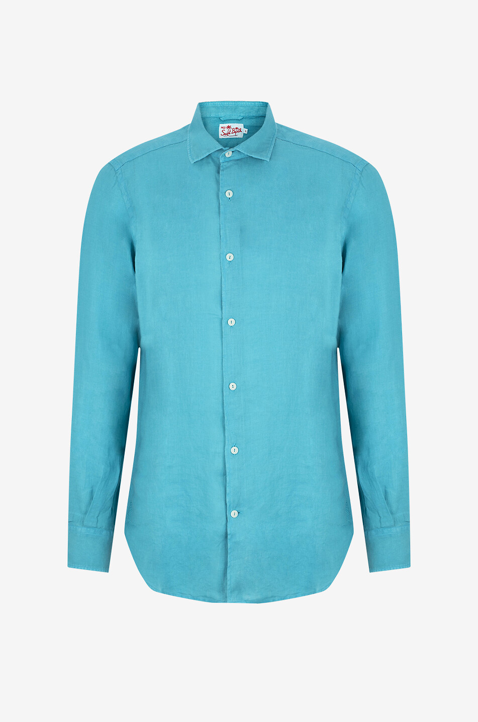 Pamplona linen long-sleeved shirt