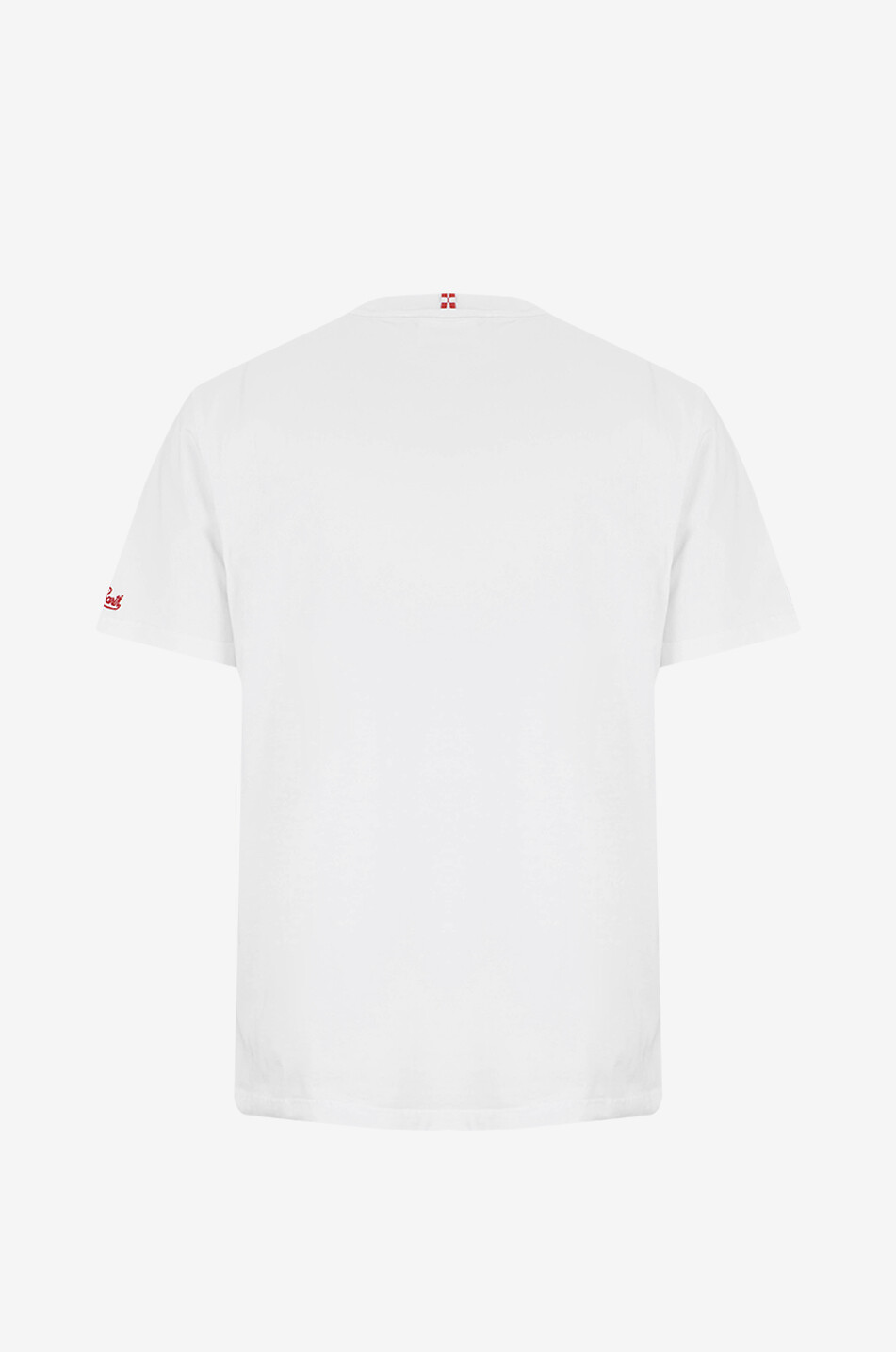 MC2 SAINT BARTH Kurzärmeliges T-Shirt aus Baumwolle Austin Herren WEISS 2