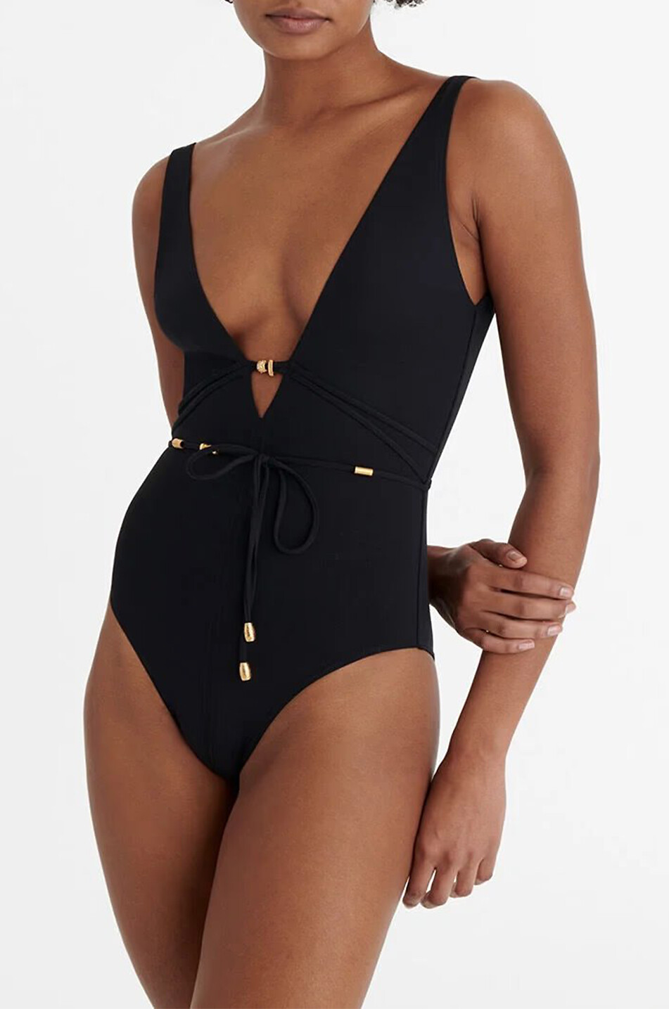 ERES Maillot de bain à col VLagon Femme NOIR 4