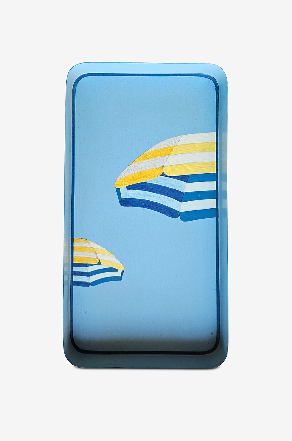 Parasol iron decorative tray