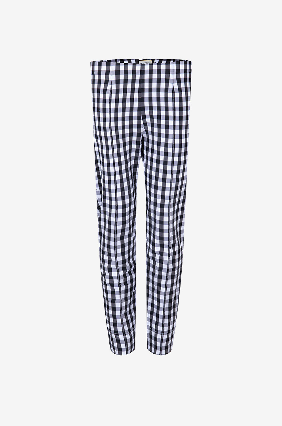 Skinny-Hose mit Vichykaros Capri
