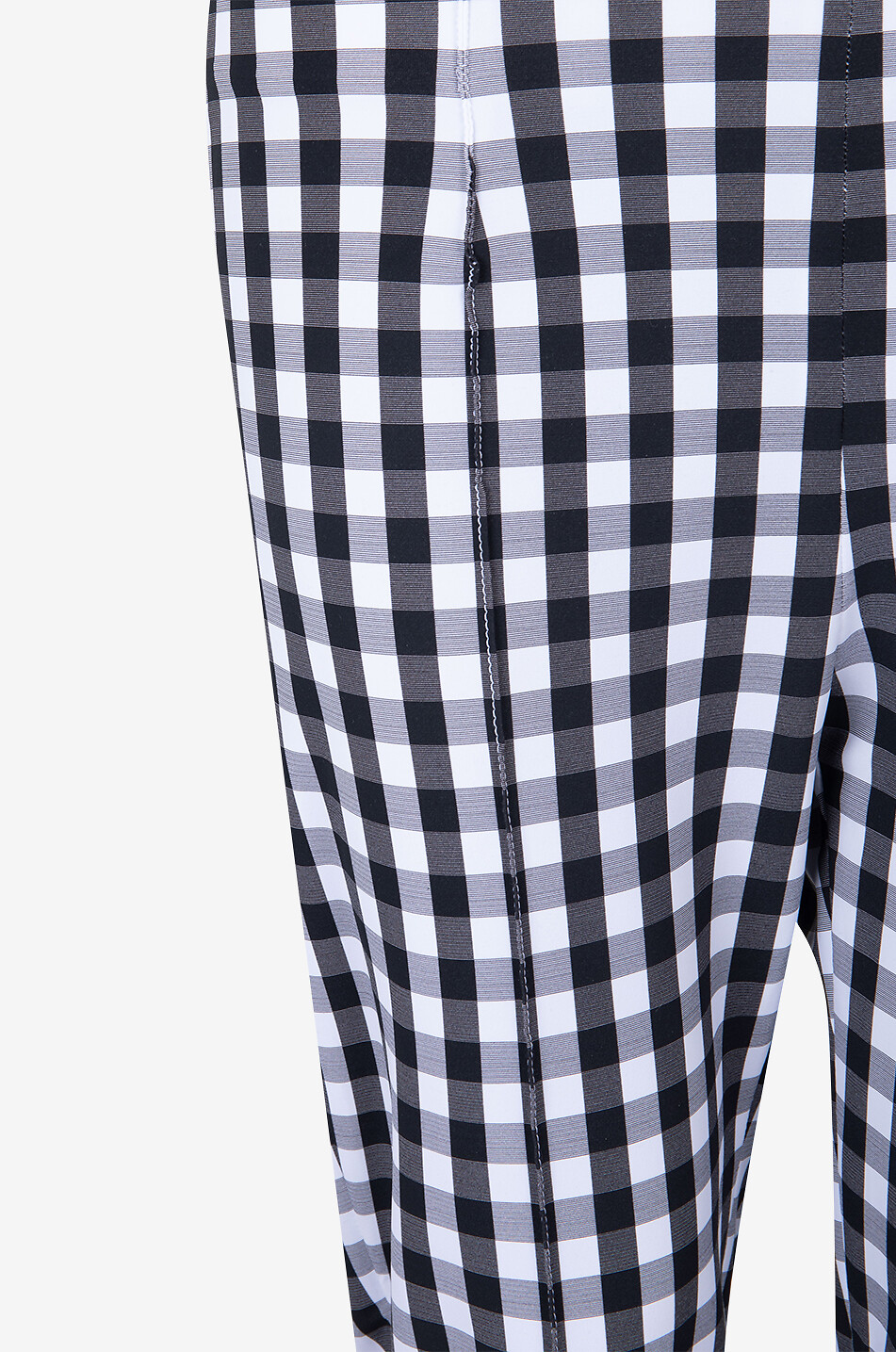 Skinny-Hose mit Vichykaros Capri