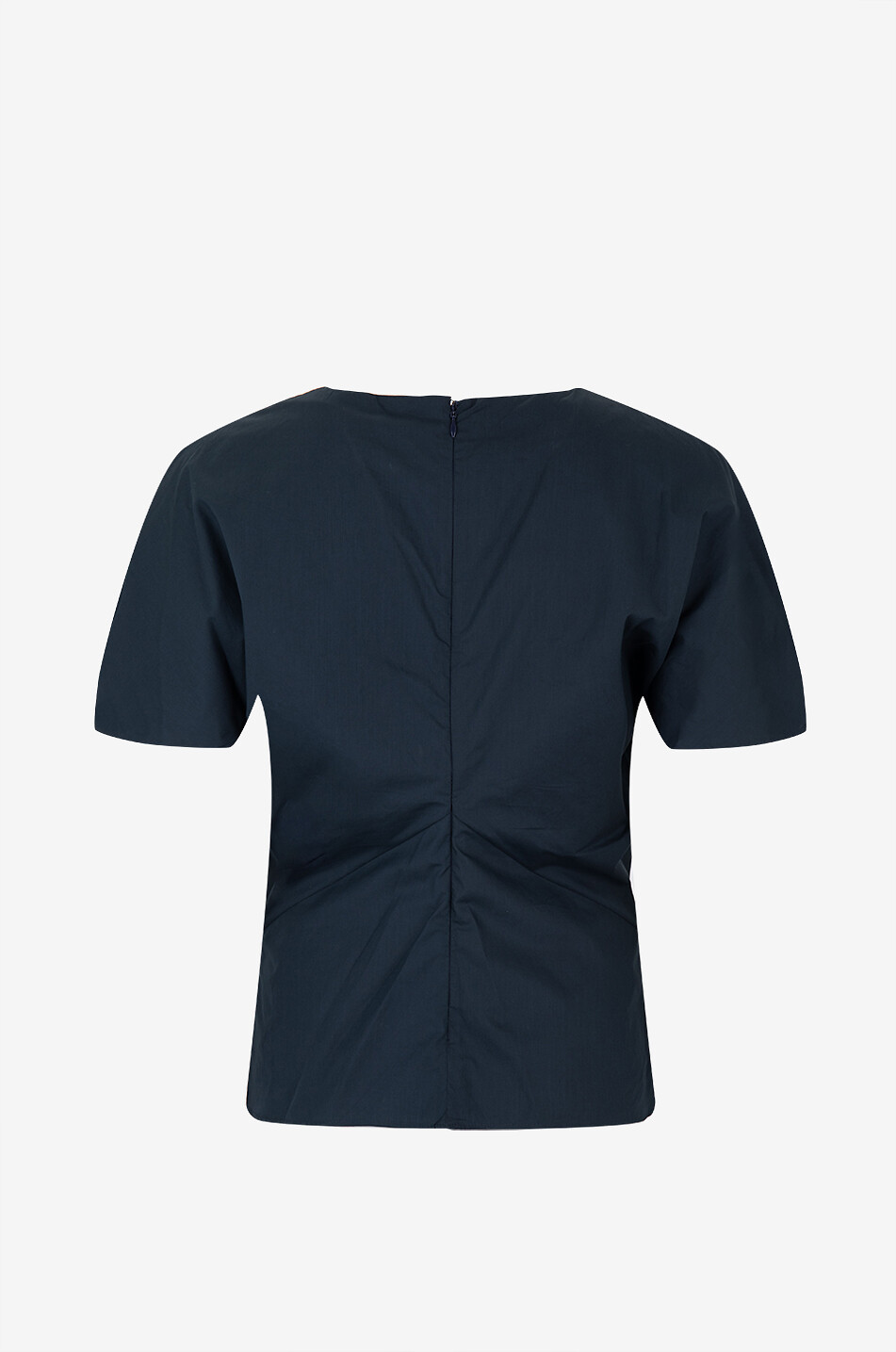SOEUR Kurzärmeliges Top aus Biobaumwolle Embrun Damen DUNKELBLAU 2