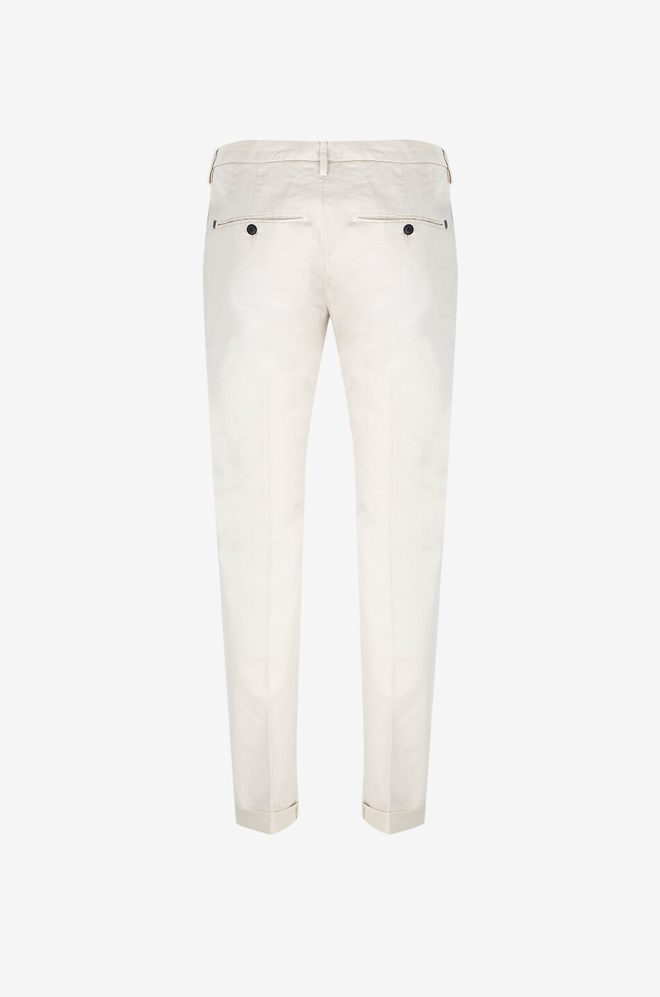 DONDUP Spiritissimo cotton regular chino trousers Men BEIGE 2