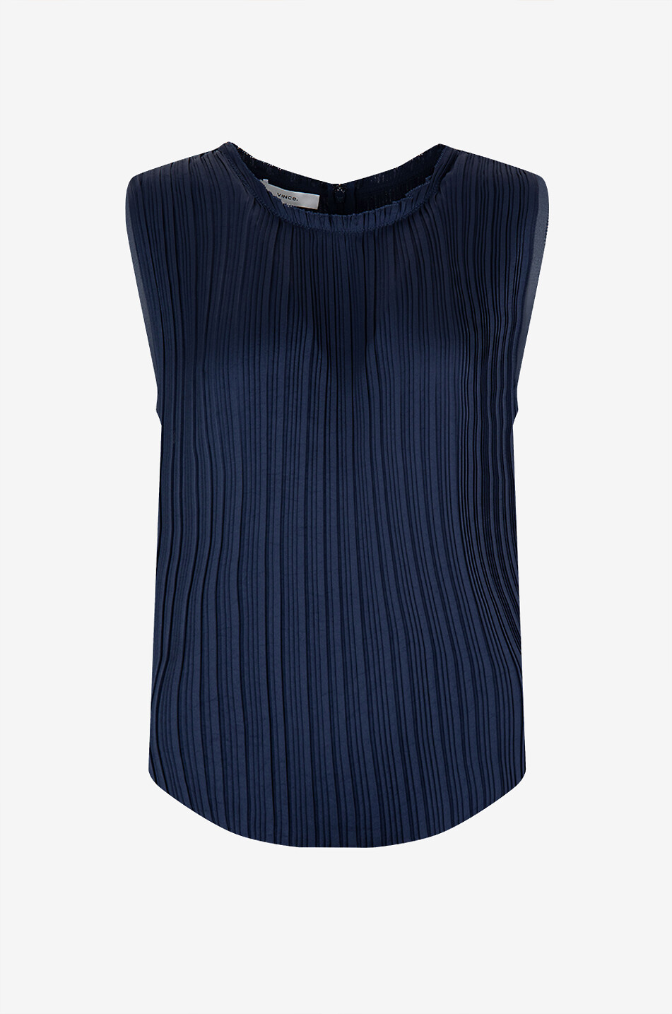 Top sans manches Pleated Crew