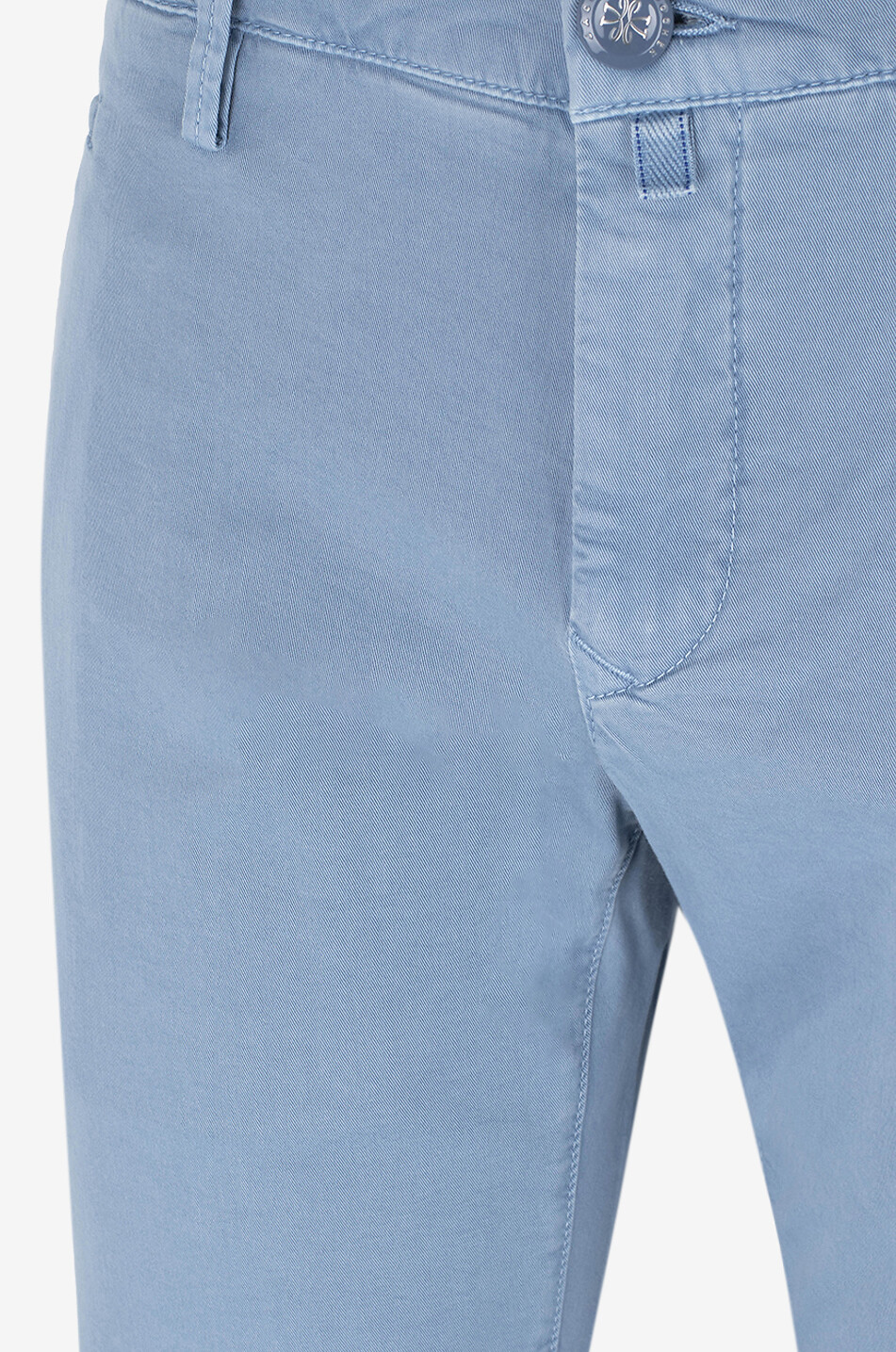 JACOB COHEN Pantalon chino en coton Bobby Homme BLEU CLAIR 3