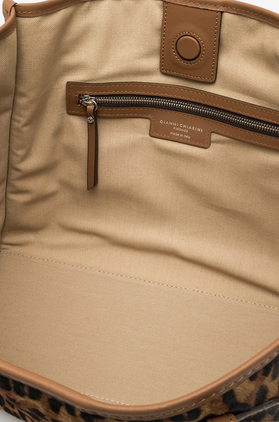 GIANNI CHIARINI Marcella leopard print tote bag Women Brown 4