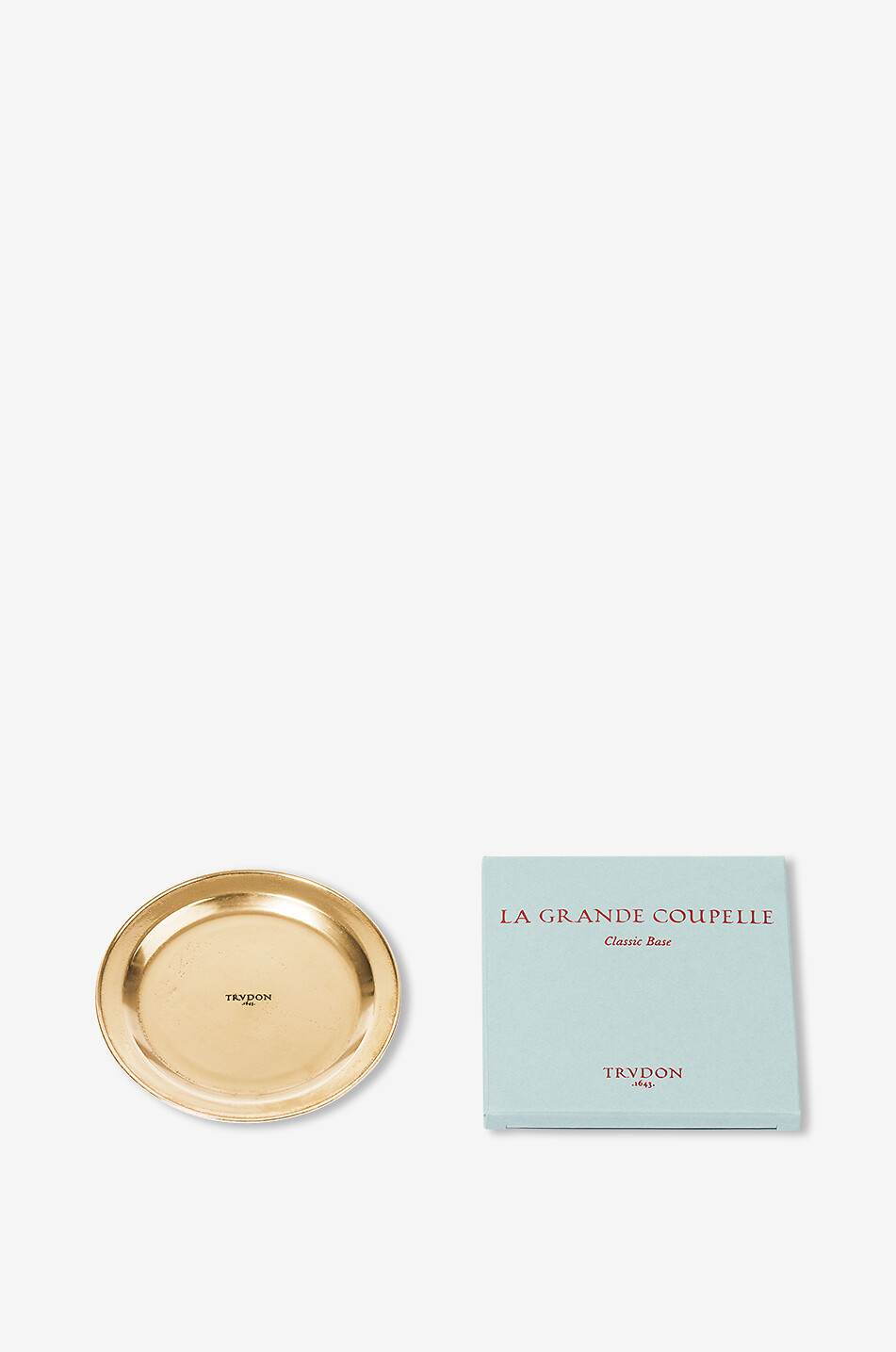 TRUDON Coupelle en laiton pour bougie parfumée Maison DORE 3