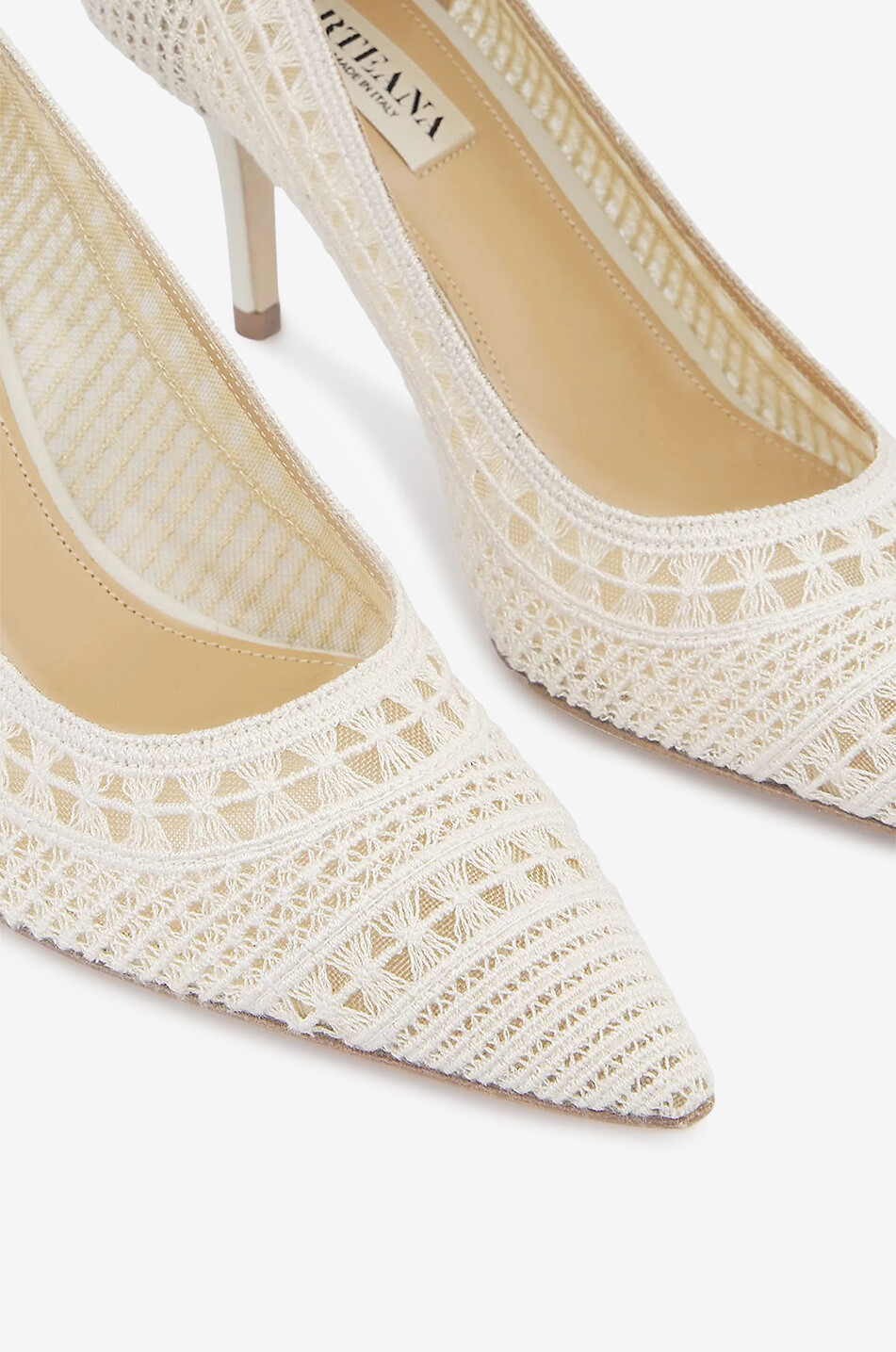 ARTEANA Häkel-Pumps Trieste 75 Damen CREMEFARBEN 10