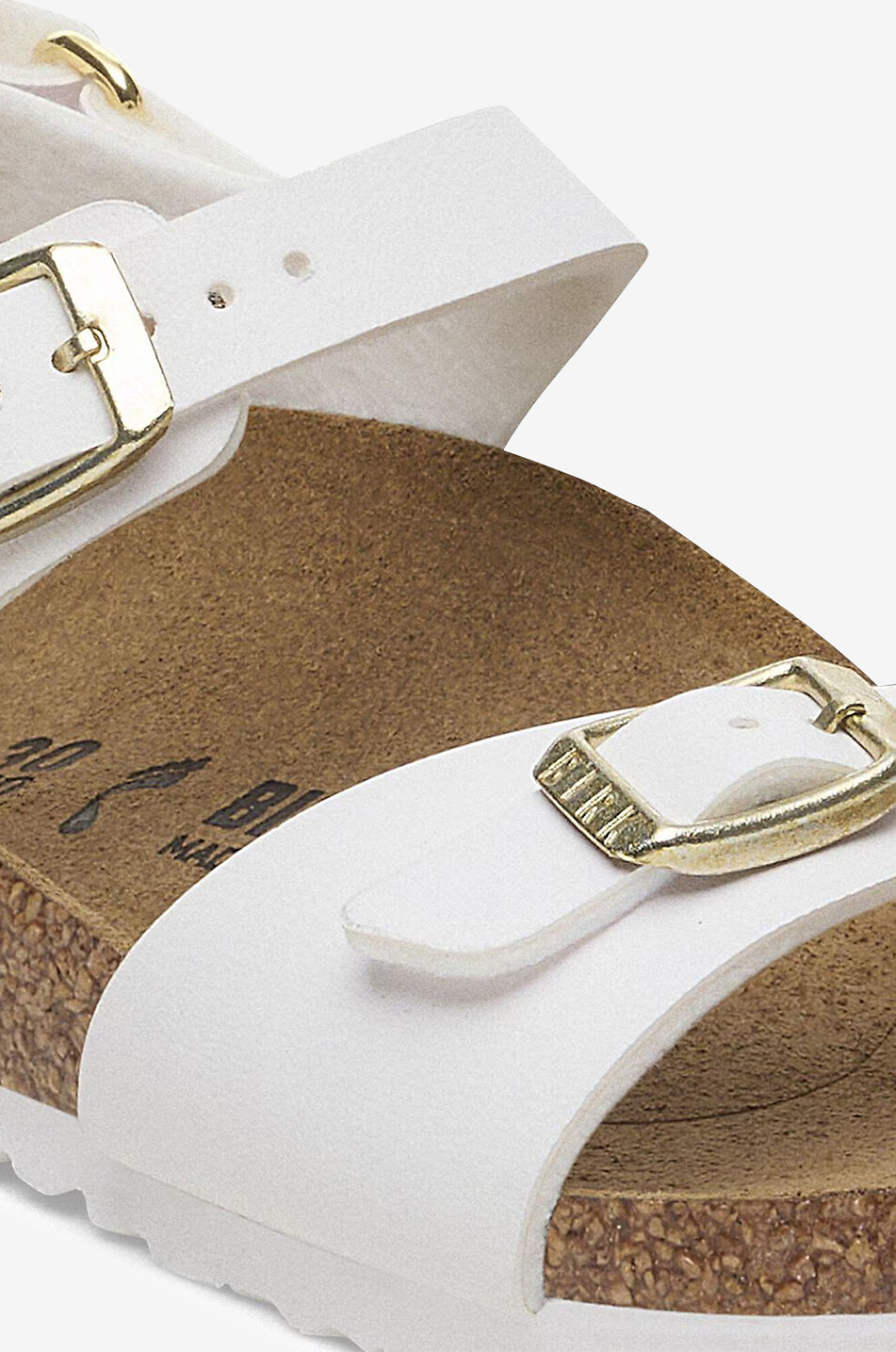 BIRKENSTOCK Rio girls' flat sandals Girl WHITE 5