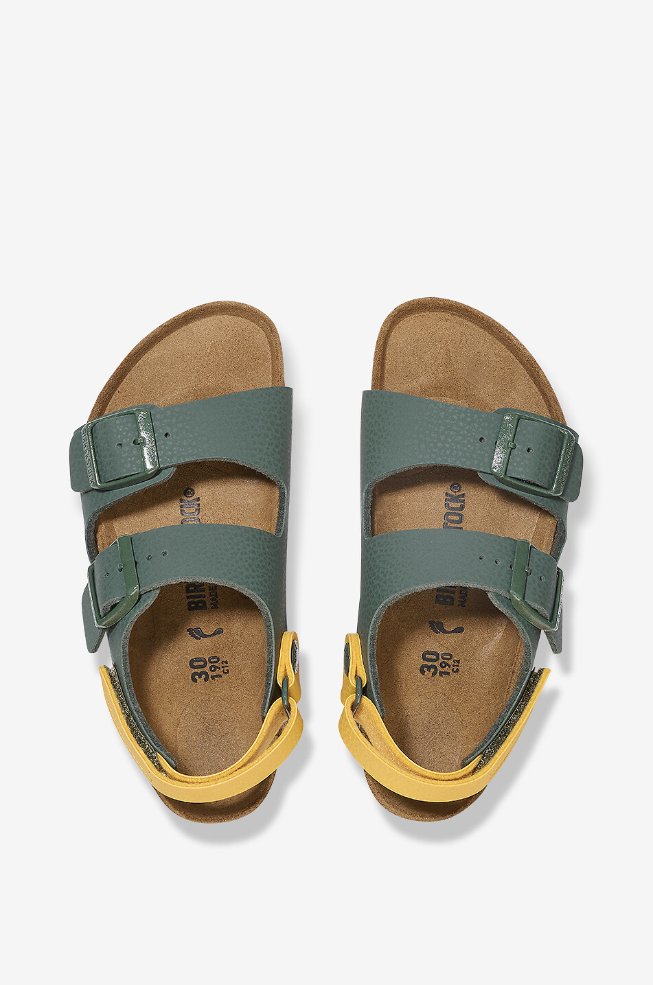 BIRKENSTOCK Arizona boys' sandals Boy DARK GREEN 3