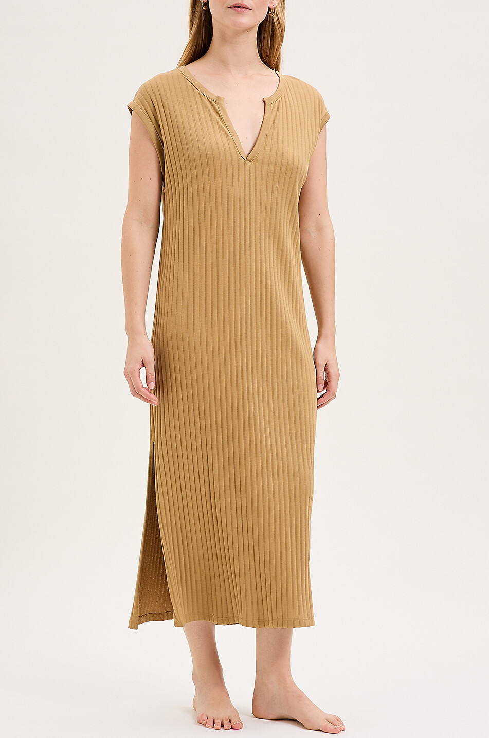 Apolline ribbed night shirt