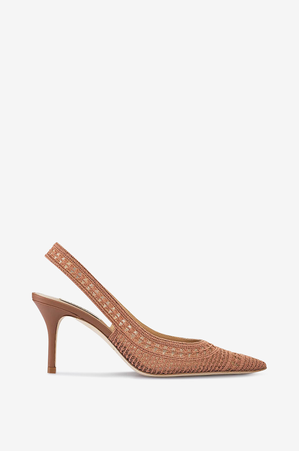 ARTEANA Escarpins à bride arrière en crochet Trieste 75 Femme MARRON CLAIR 2