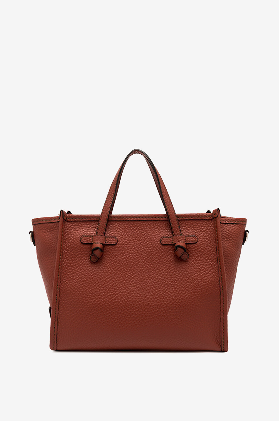 GIANNI CHIARINI Cabas en cuir grainé Miss Marcella 32 Femme ORANGE FONCÉ 6