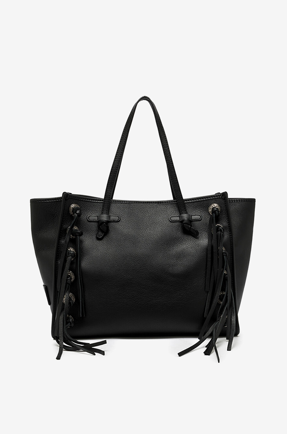 GIANNI CHIARINI Shopper aus Glattleder Marcella Damen SCHWARZ 1