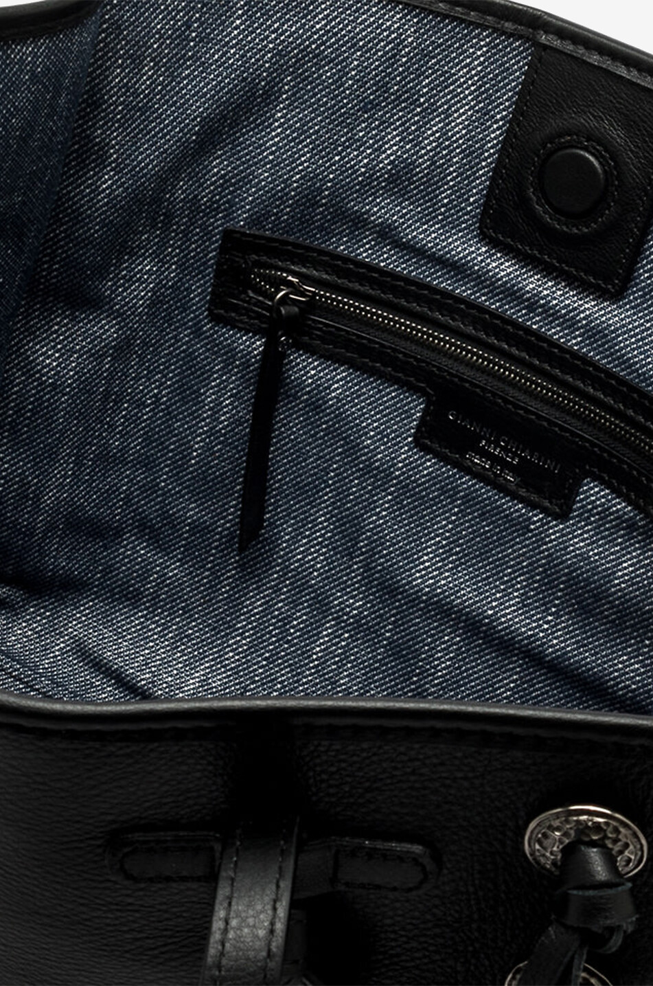 GIANNI CHIARINI Shopper aus Glattleder Marcella Damen SCHWARZ 3