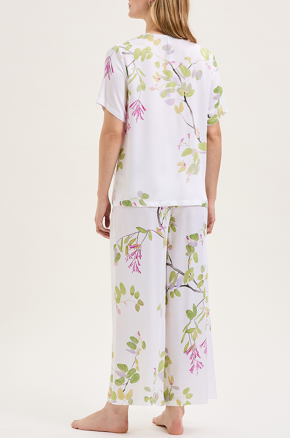 LAURENCE TAVERNIER Pyjama en viscose Femme MULTICOLORE 4