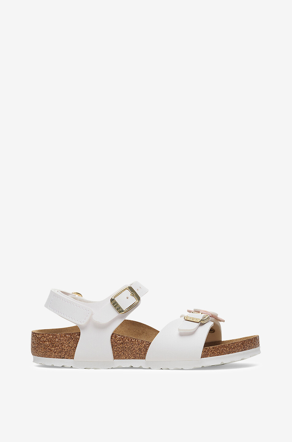 BIRKENSTOCK Rio girls' flat sandals Girl WHITE 2