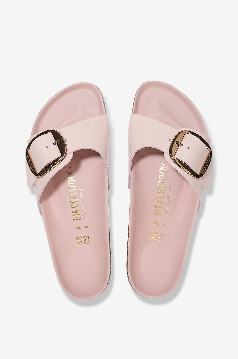 BIRKENSTOCK Flache Sandalen Madrid Damen HELLROSA 9