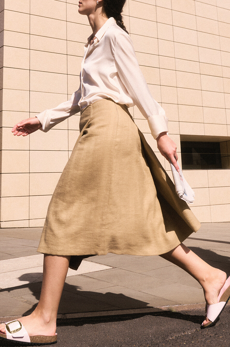 BIRKENSTOCK Flache Sandalen Madrid Damen HELLROSA 7