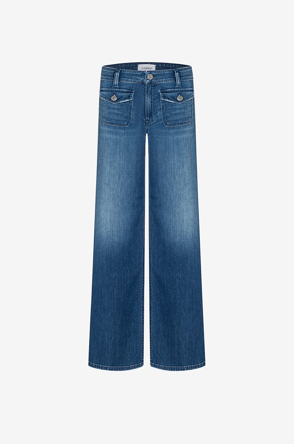 Aimee cropped flared jeans