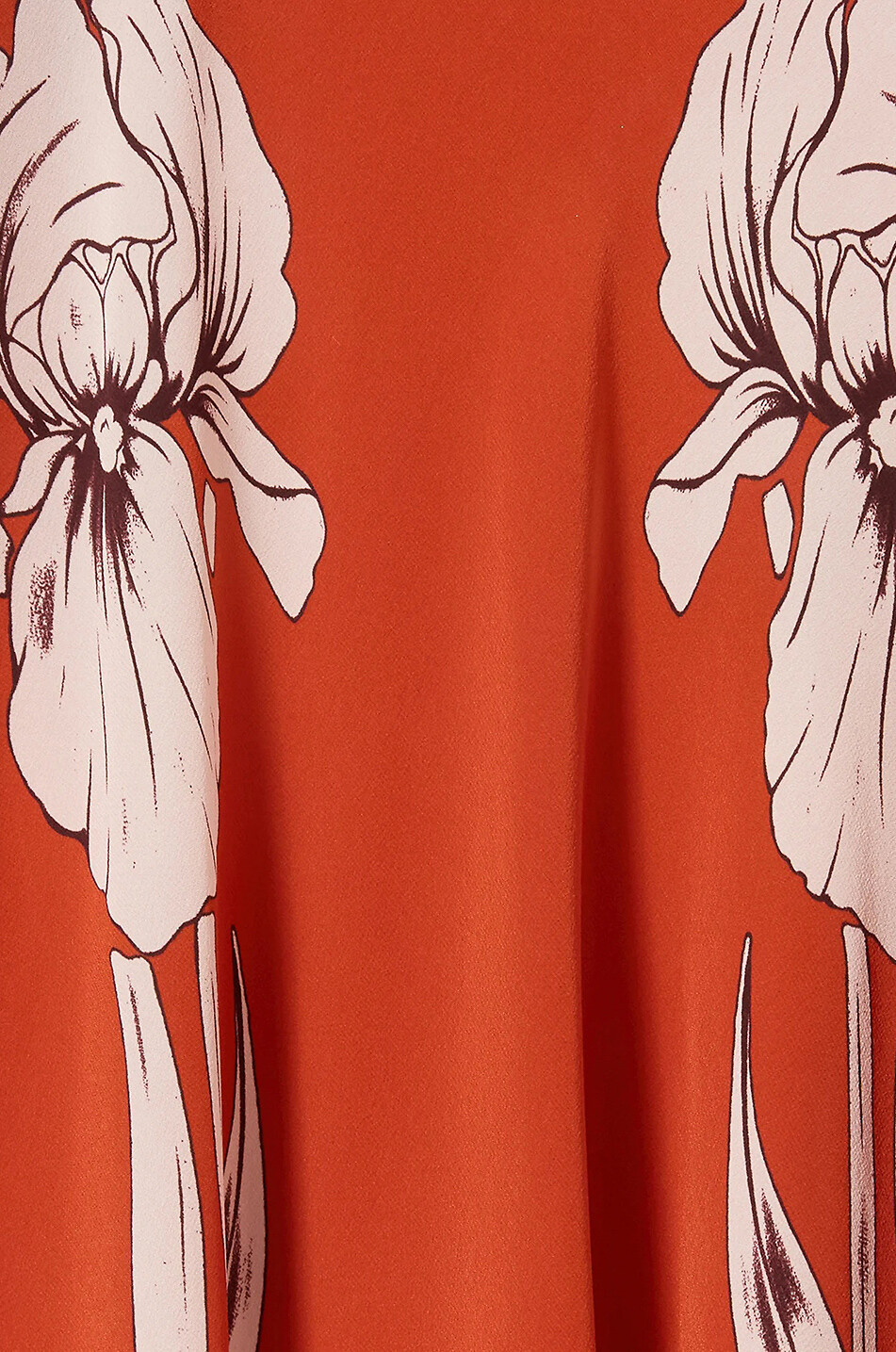 Robe longue en soie Marlene