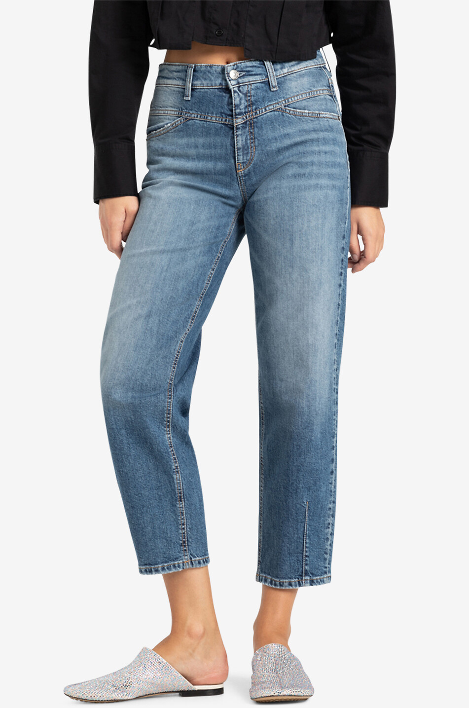 CAMBIO Elin boyfriend jeans Women BLUE 3