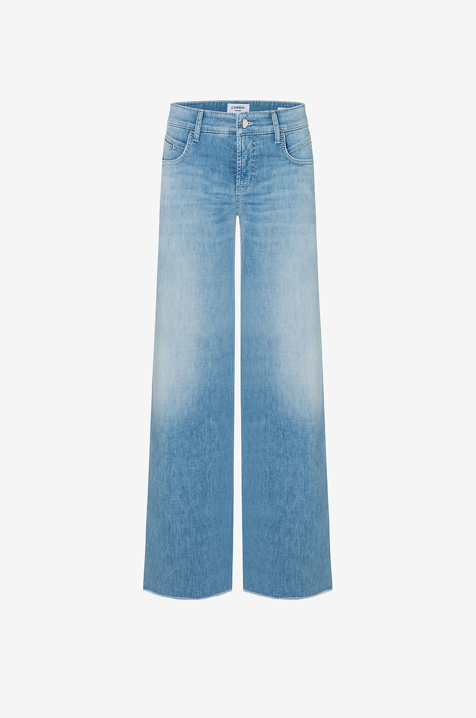 CAMBIO Helle Jeans mit weitem Bein Tess Light Weight Damen BLAU 1