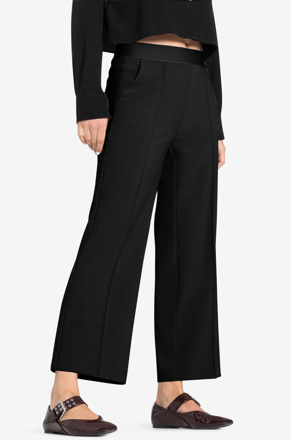 CAMBIO Hose mit geradem Bein Cameron Damen SCHWARZ 3