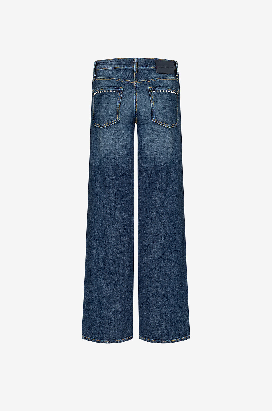 CAMBIO Aimee studded wide-leg jeans Women BLUE 2