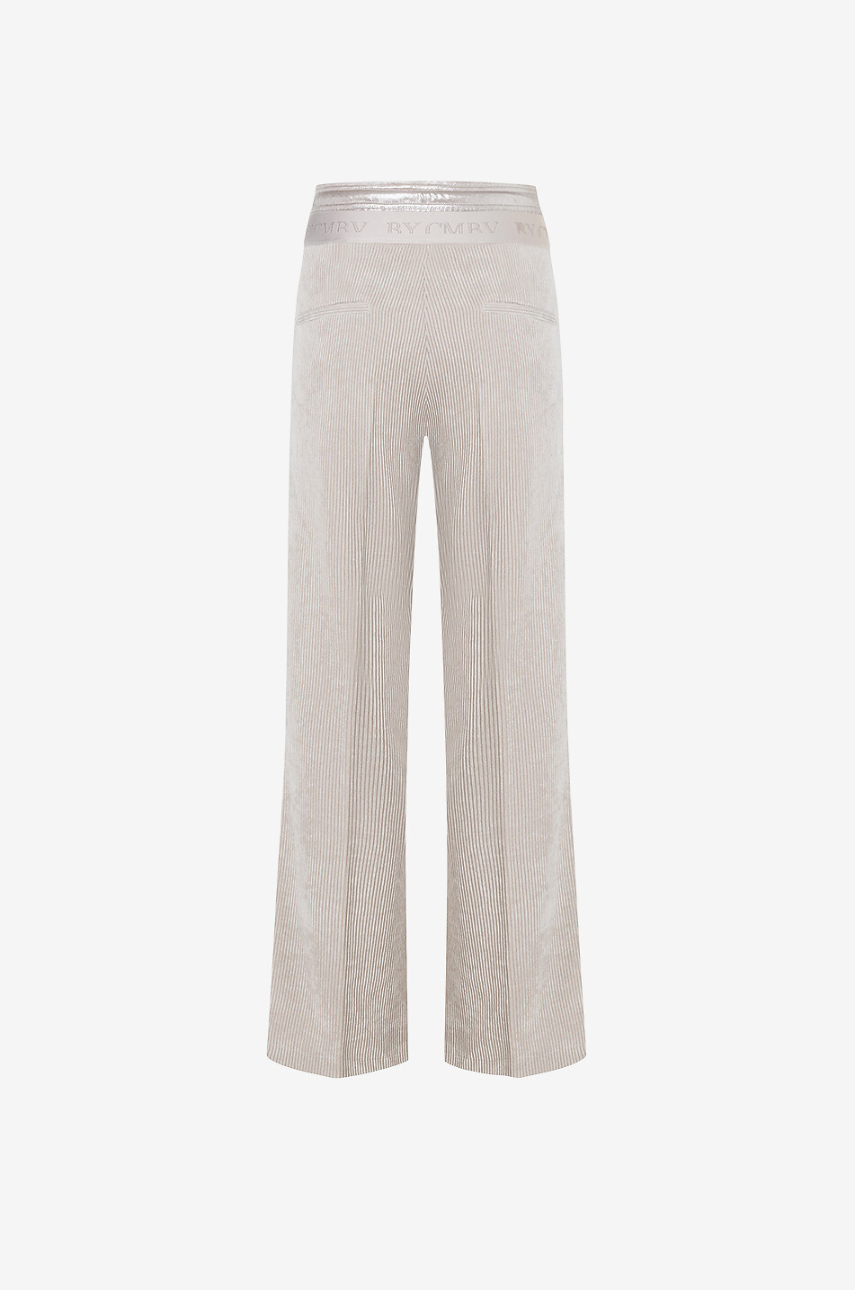 CAMBIO Pantalon de jogging en velours côtelé Ava Femme GRIS CLAIR 2