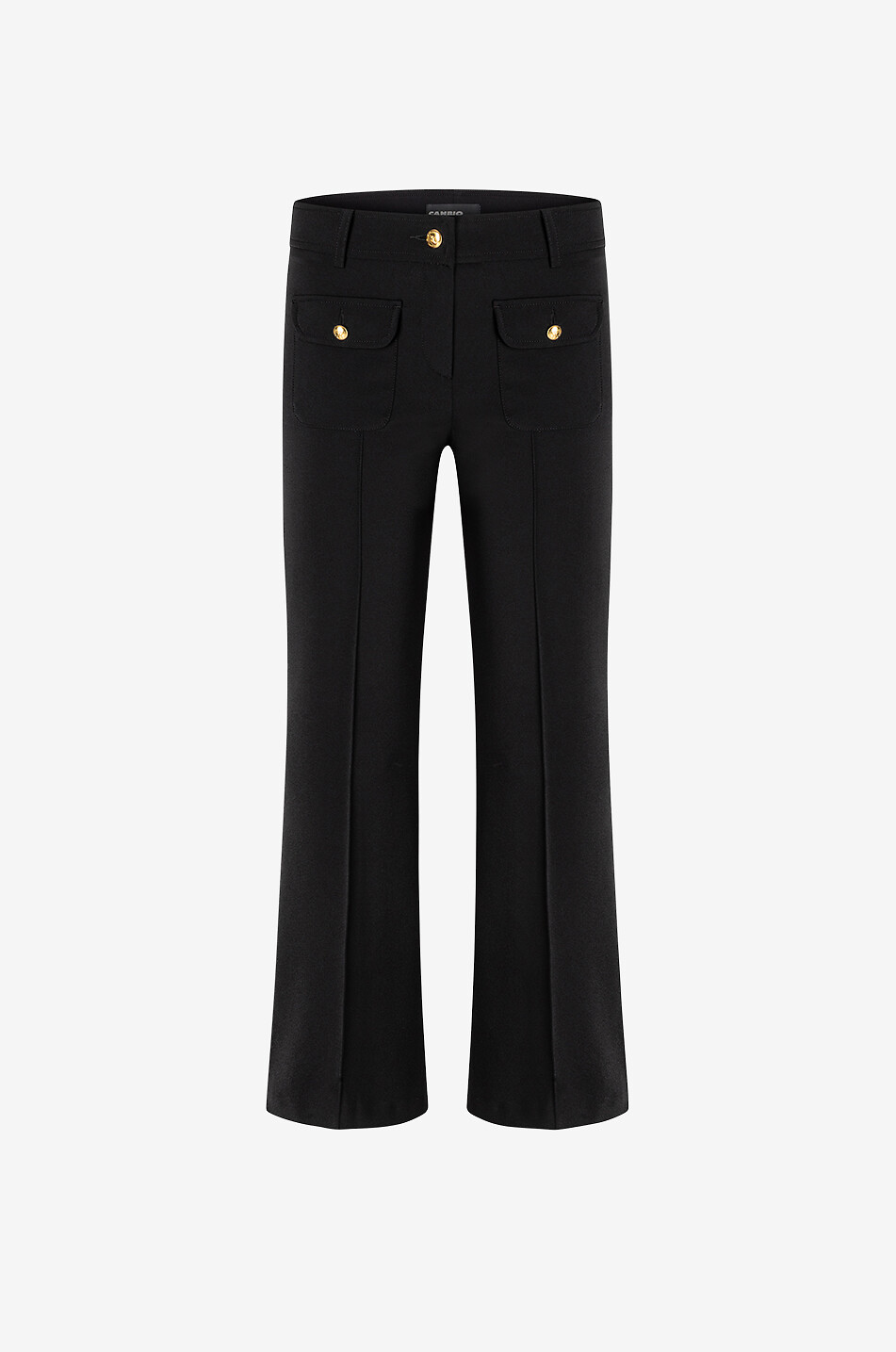 CAMBIO Farah flared trousers Women BLACK 1