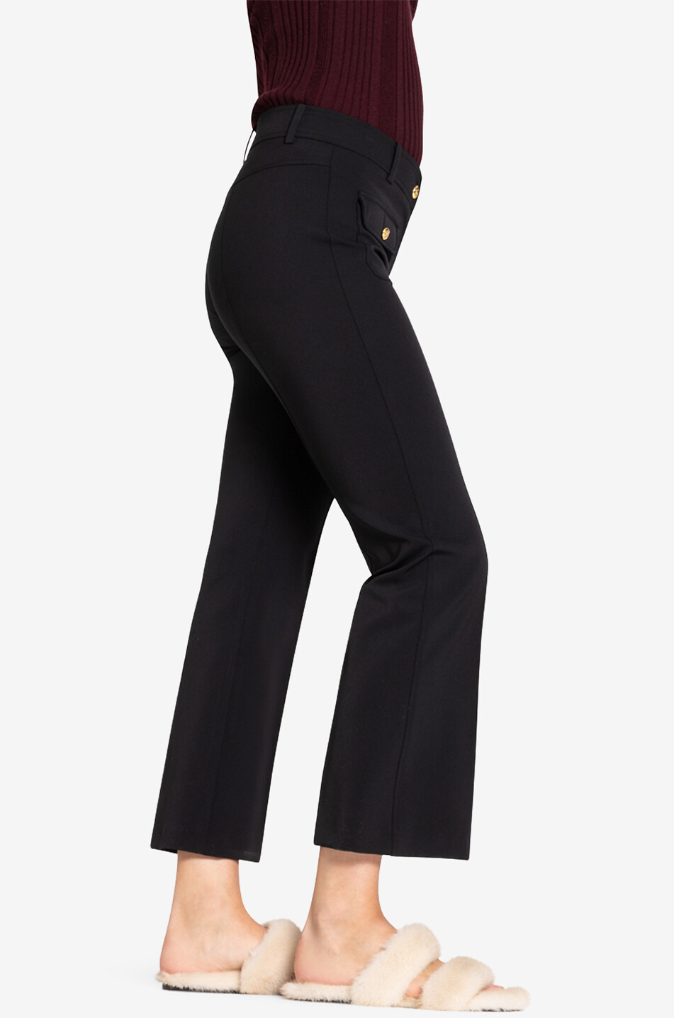 CAMBIO Farah flared trousers Women BLACK 4