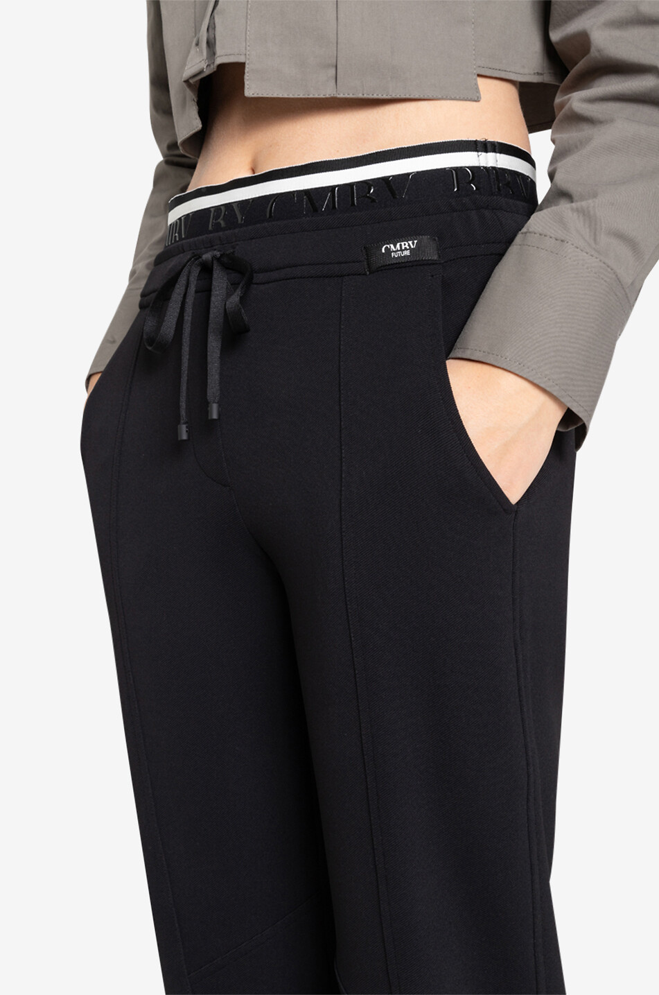 CAMBIO Pantalon de jogging Eden Femme NOIR 6