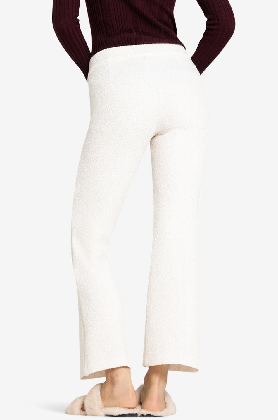 Pantalon évasé raccourci Faith