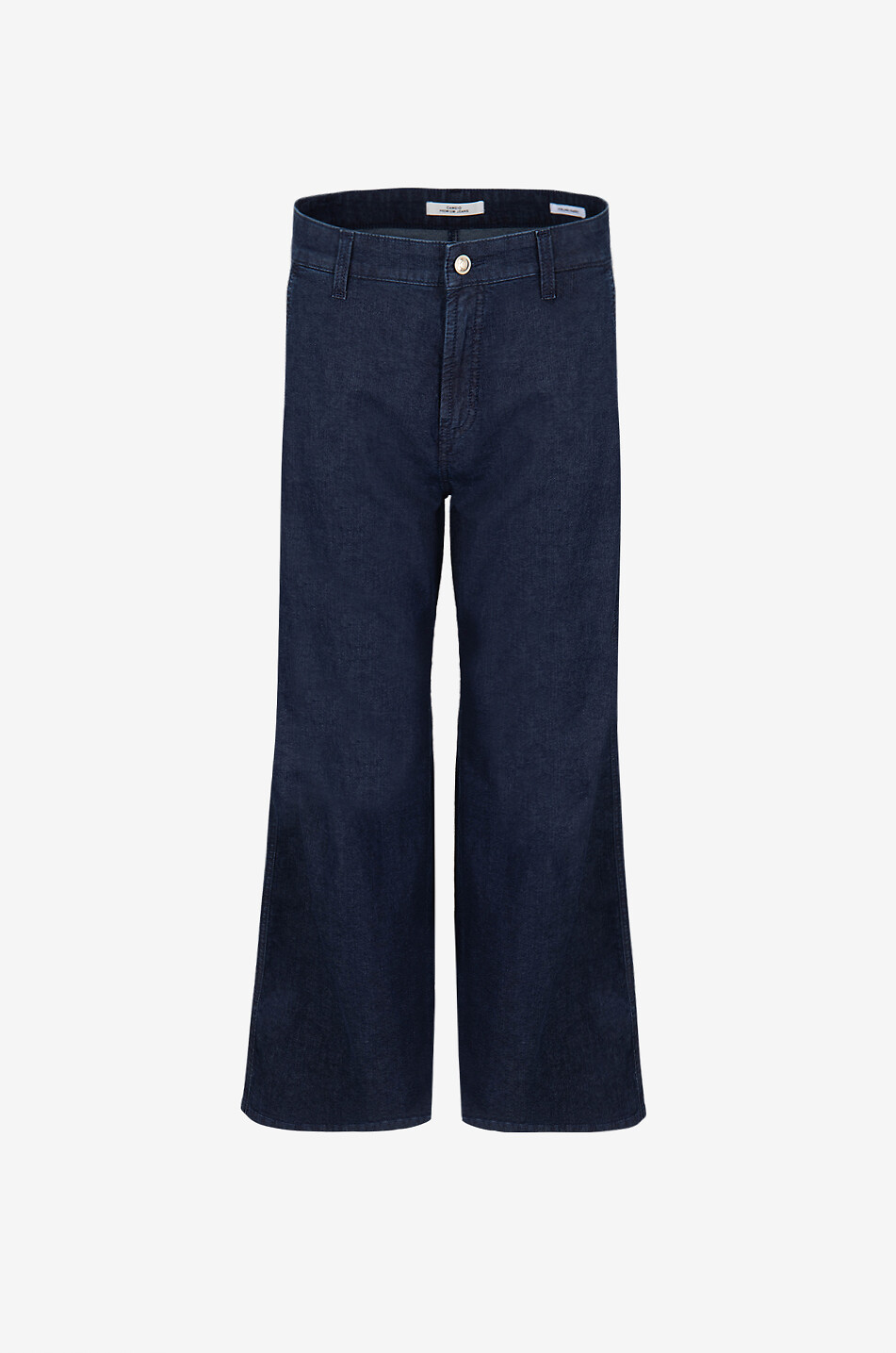 CAMBIO Jeans mit weitem Bein aus Baumwolle Alek Cropped Damen BLAU 2