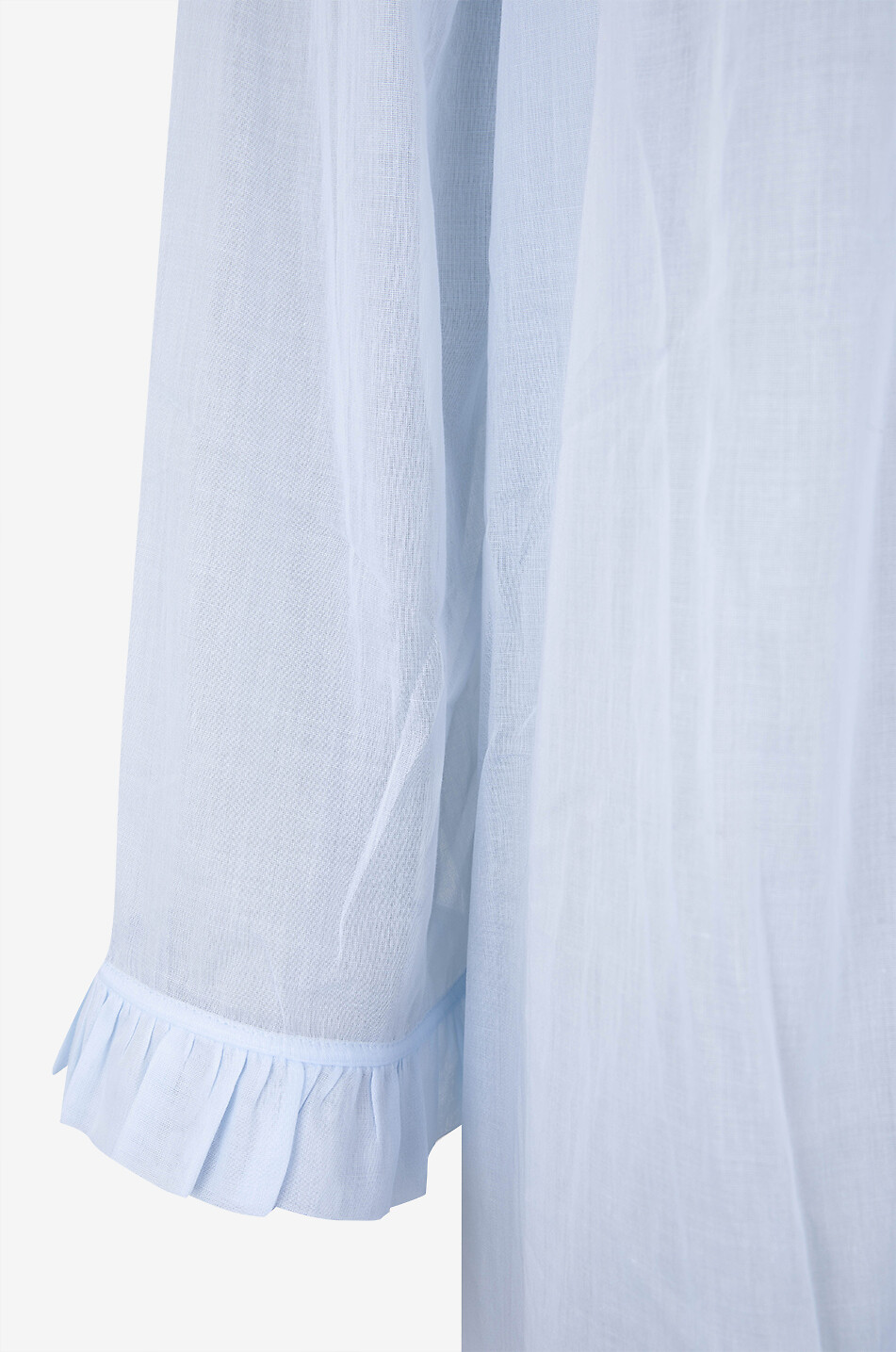 CELESTINE Chemise de nuit en coton Camilla Femme BLEU CLAIR 8