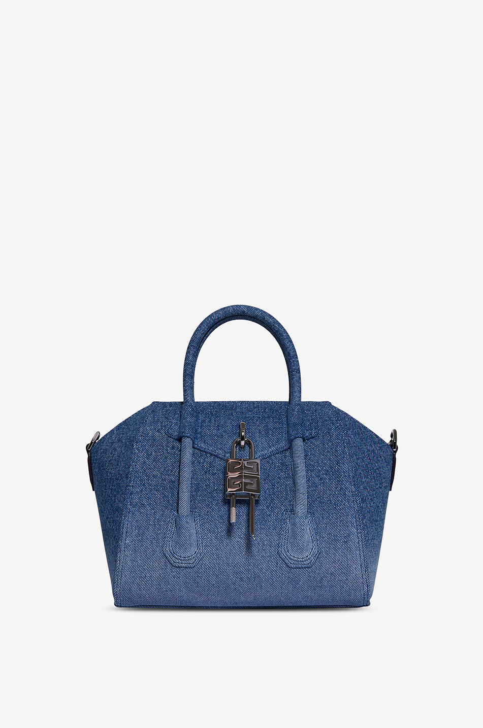 GIVENCHY Antigona Lock Mini colour gradient denim handbag Women BLUE 1