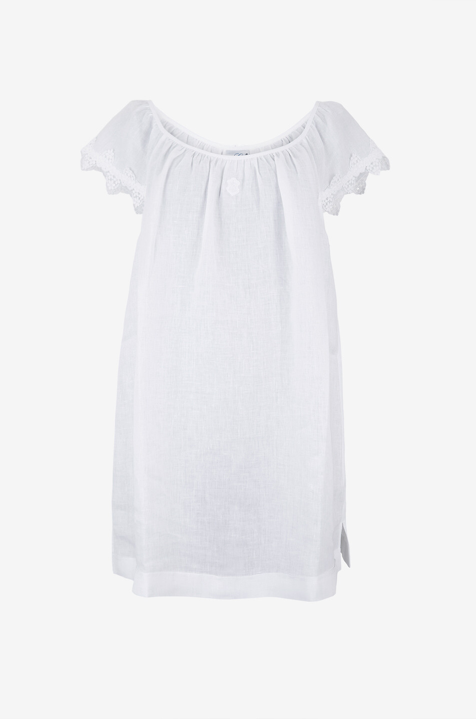 CELESTINE Nuisette en lin Gina Femme BLANC 1