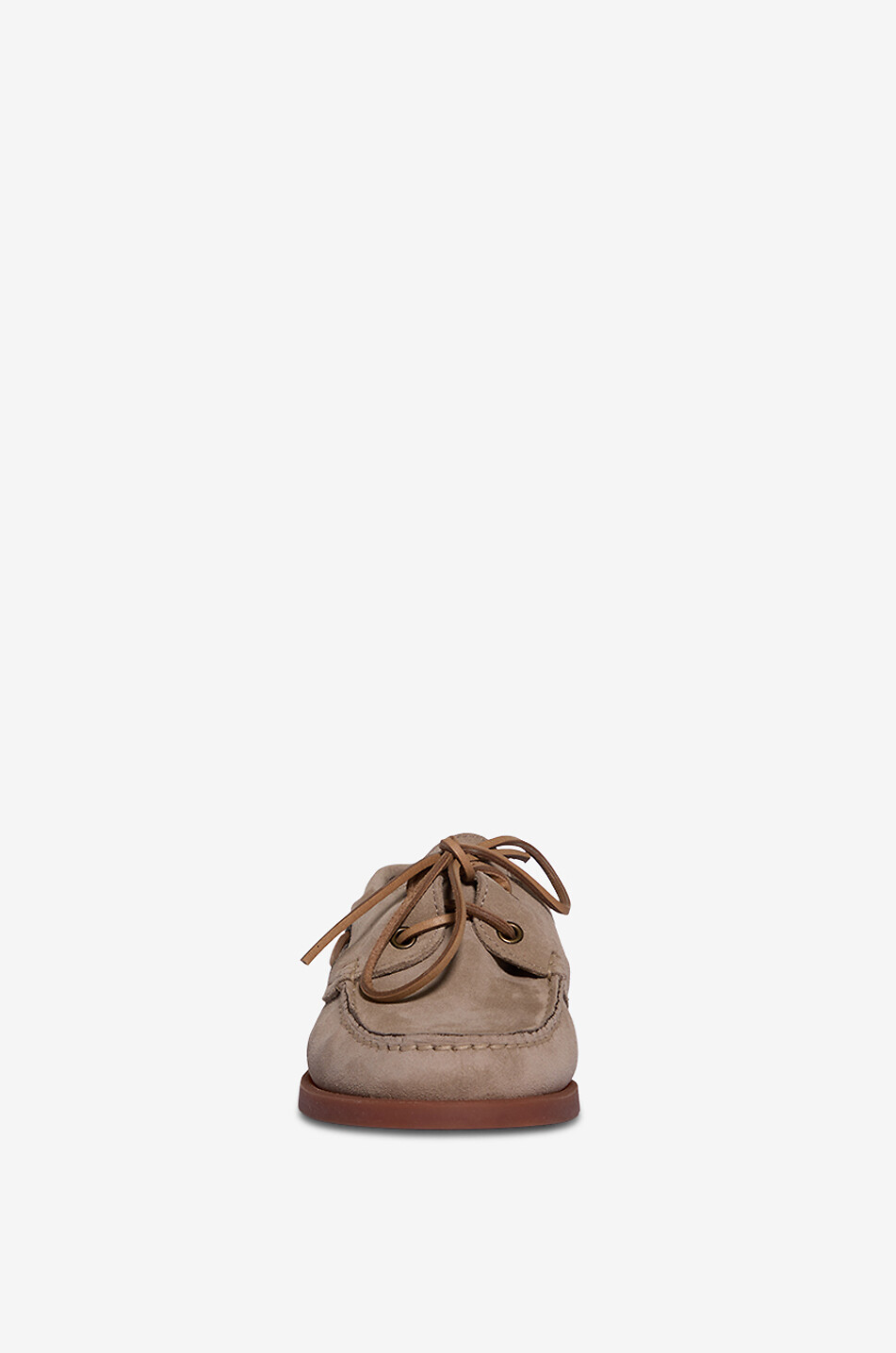 BONGENIE Barca suede loafers with lacing Women BEIGE 2