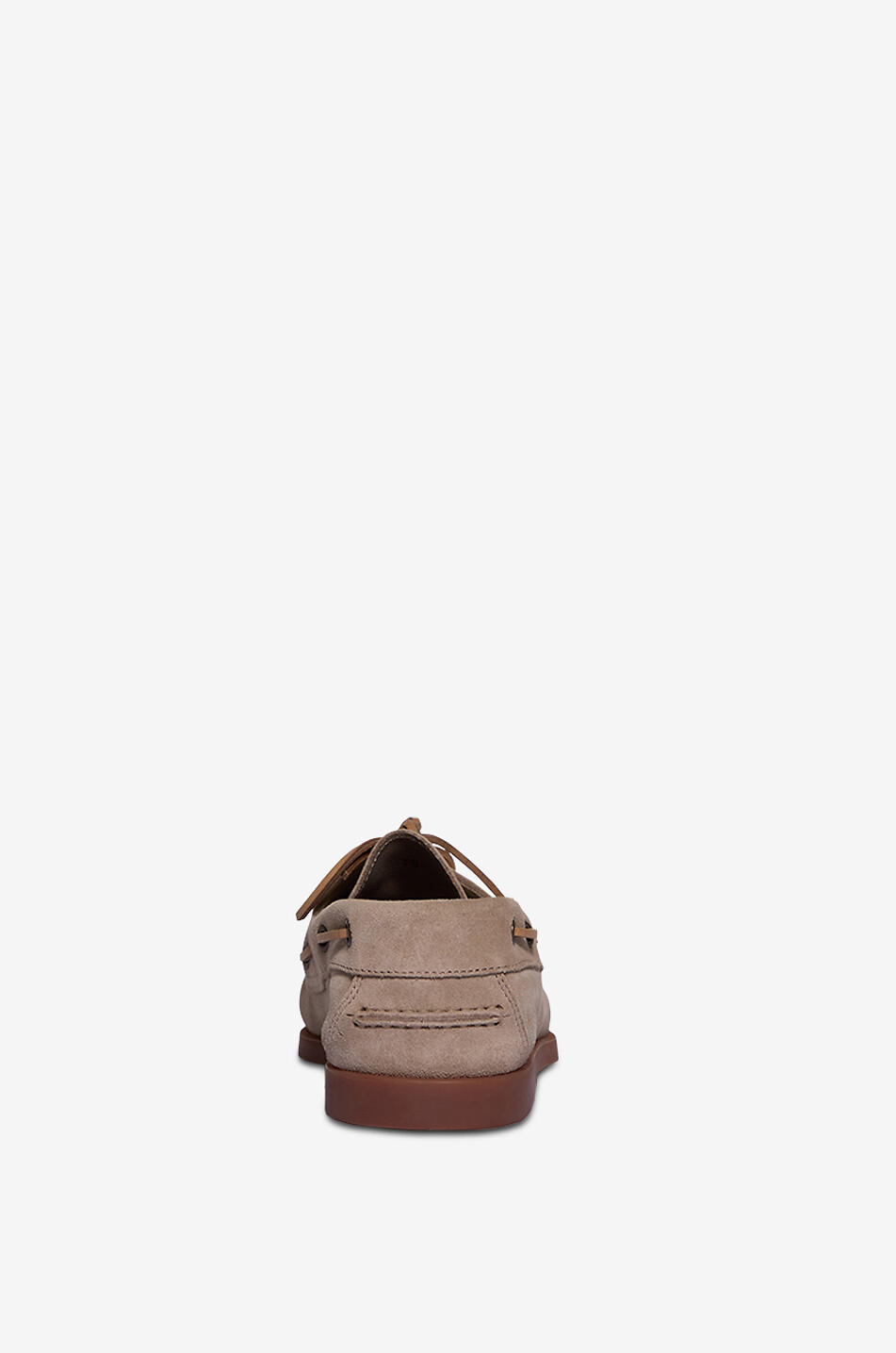 BONGENIE Barca suede loafers with lacing Women BEIGE 4