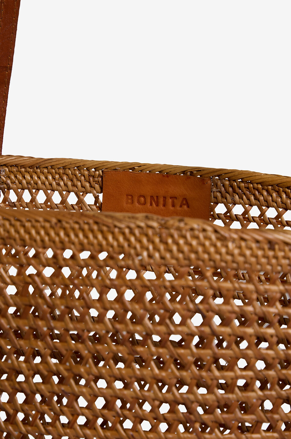 Bali Rattan wicker tote bag
