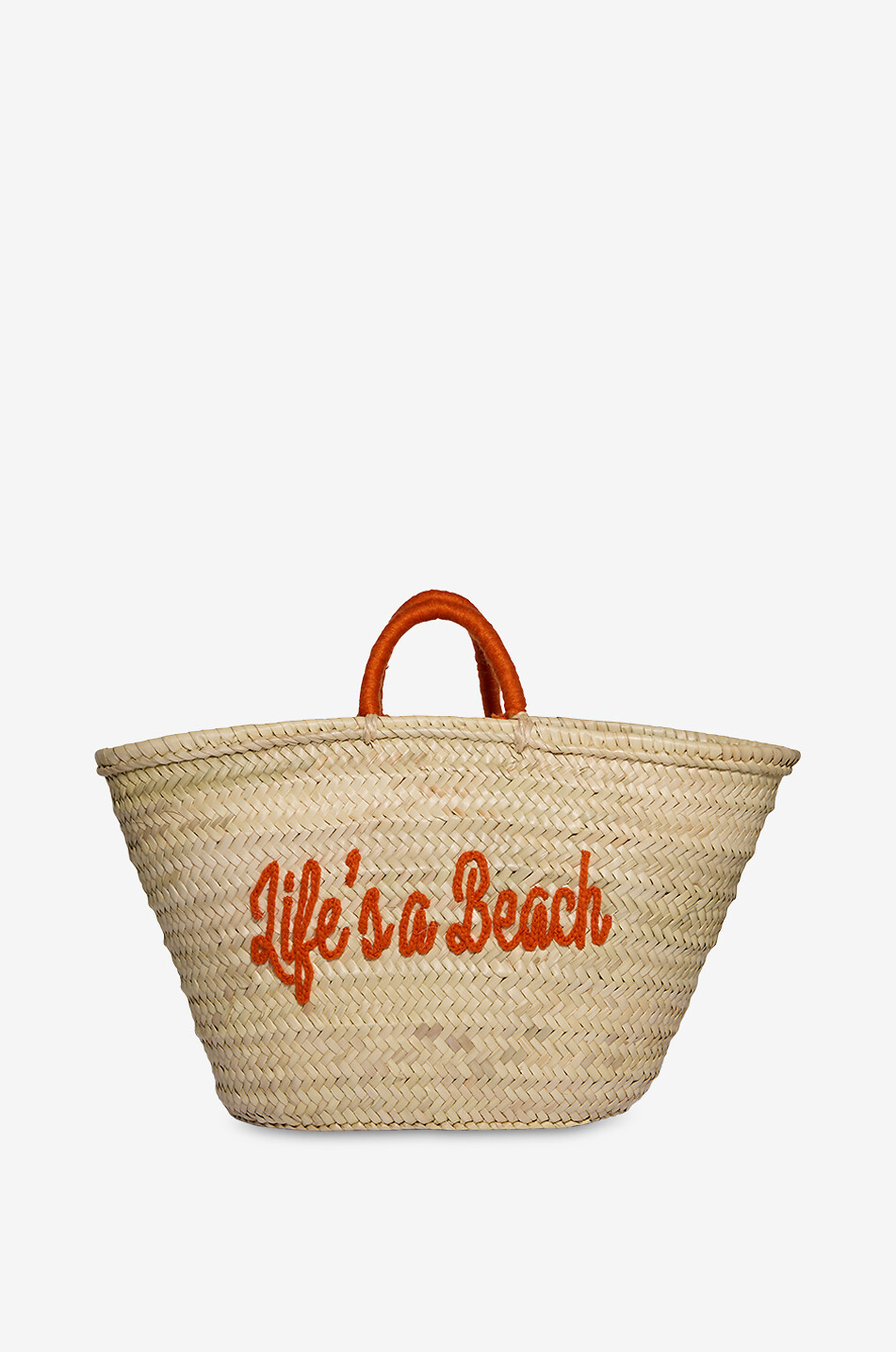 Shopper aus Palmenblatt Life's a Beach