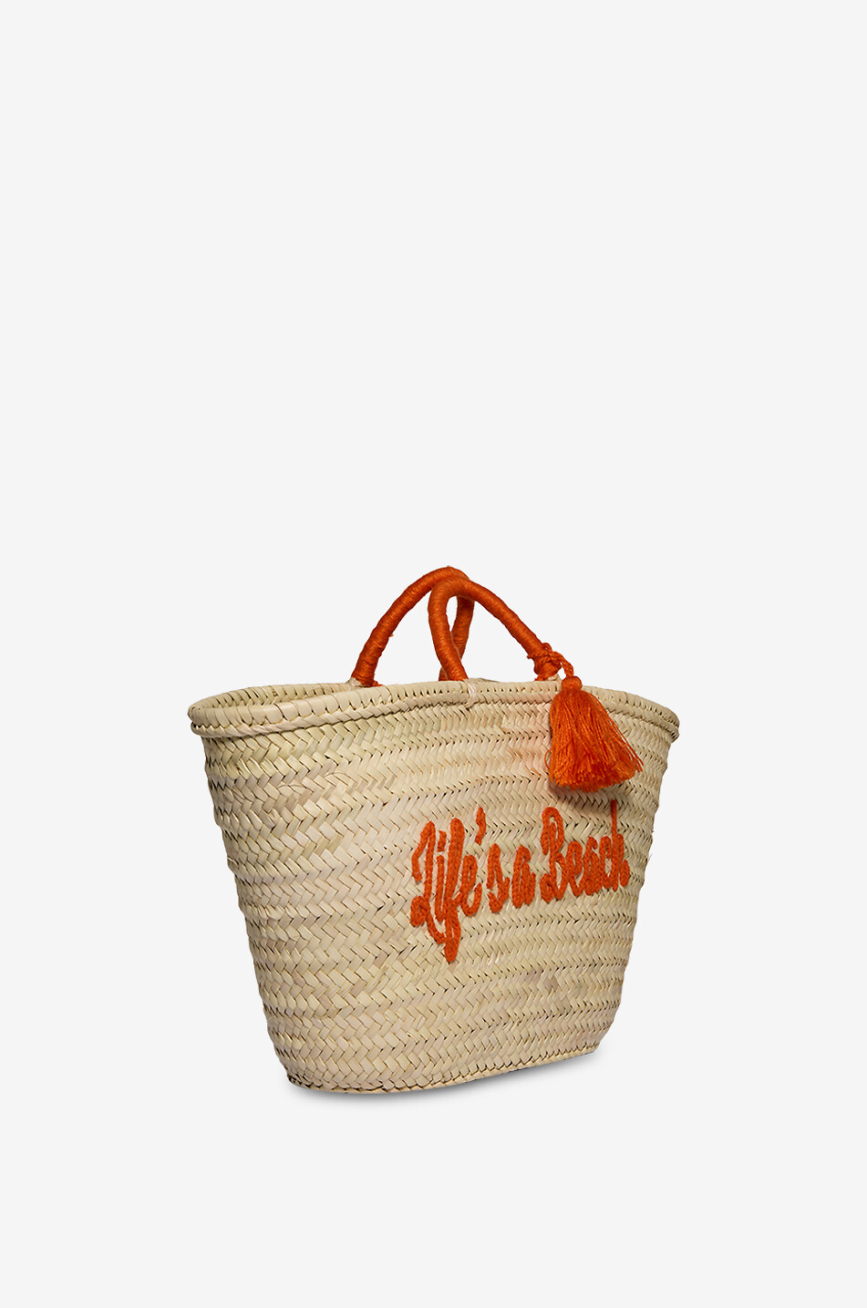 Shopper aus Palmenblatt Life's a Beach