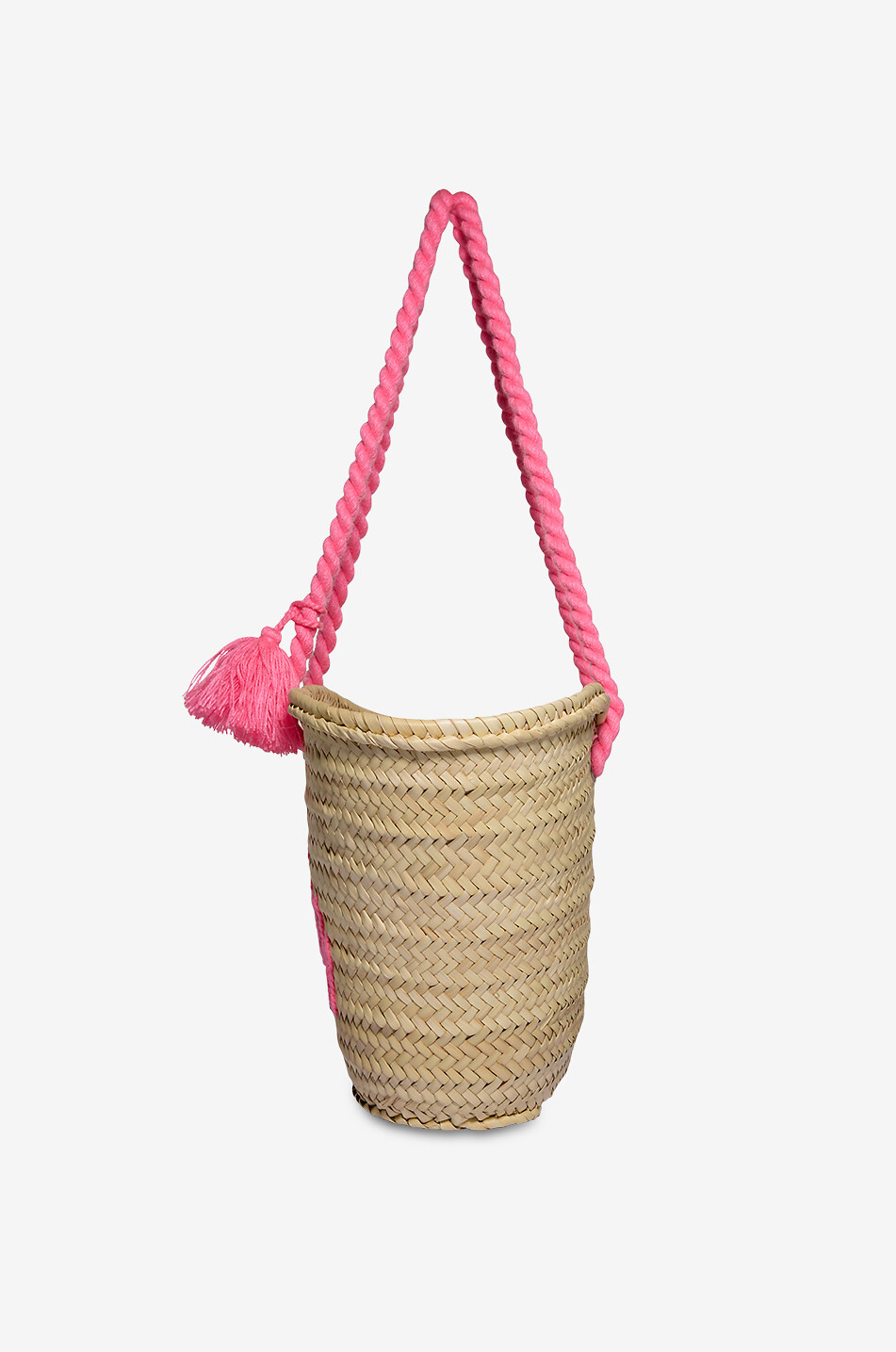 Shopper aus Palmenblatt Rose All Day