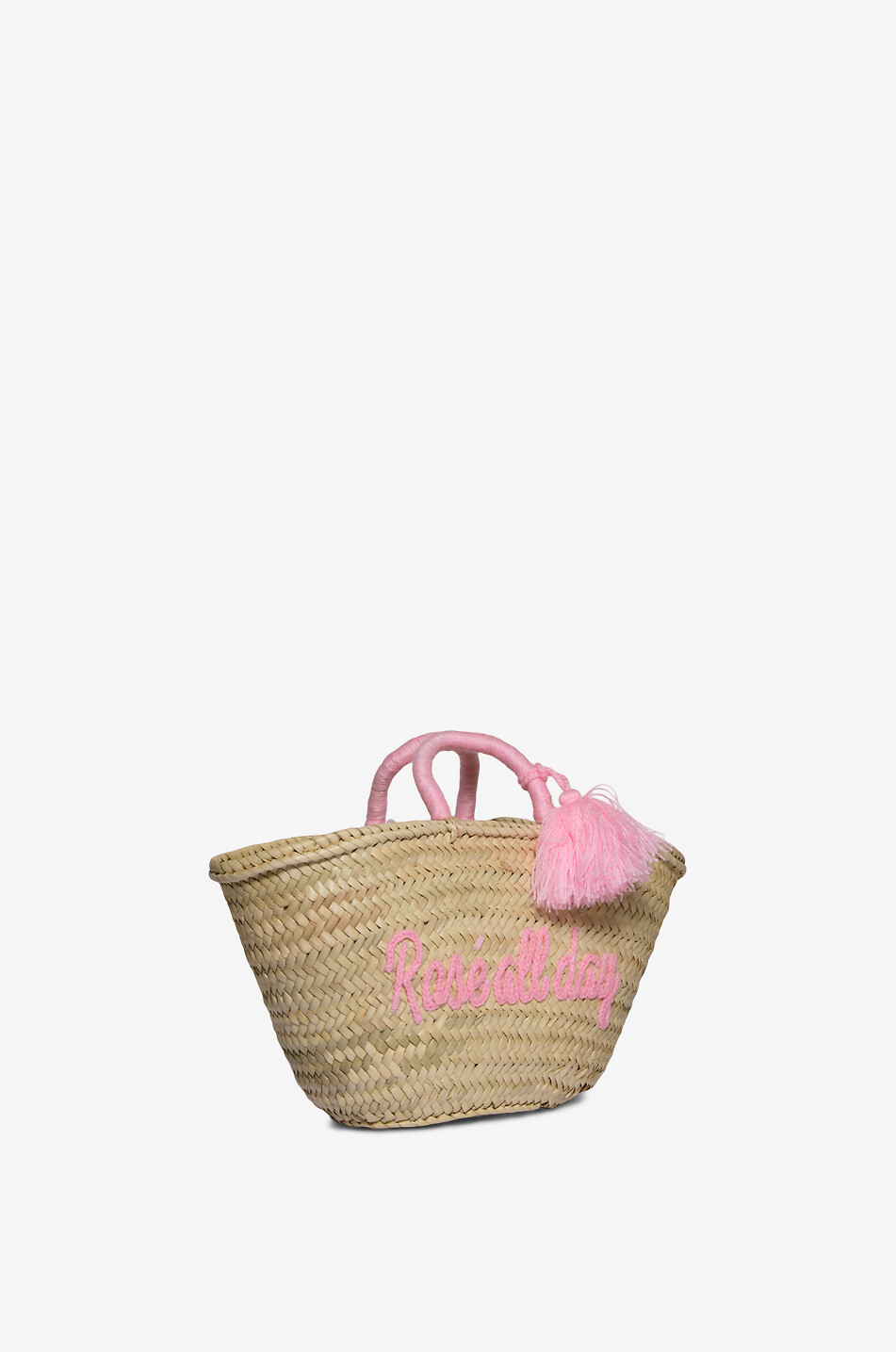 BOUTIQUE BONITA Shopper aus Palmenblatt Rose All Day Damen ROSA 2