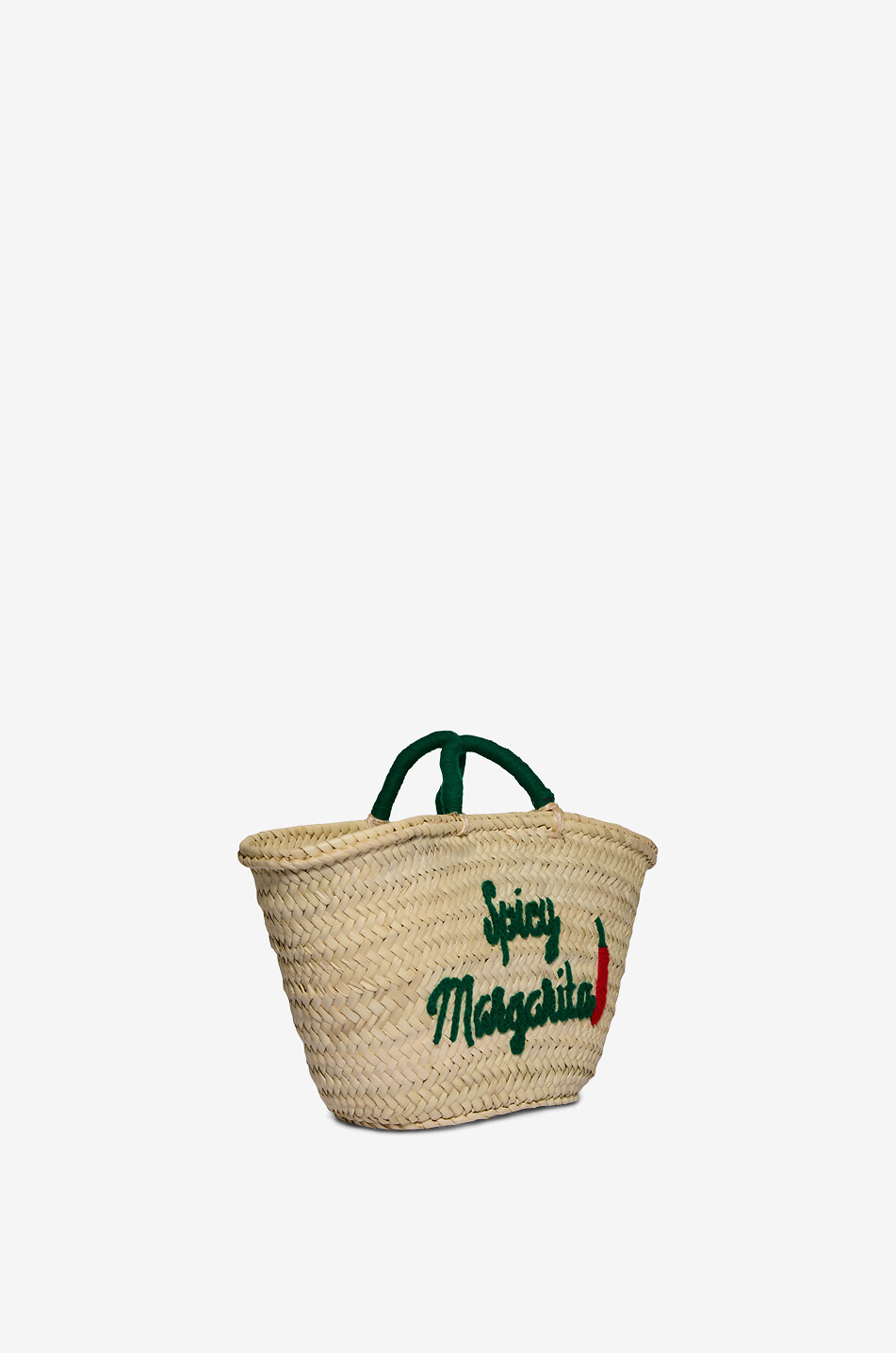 BOUTIQUE BONITA Spicy Margarita palm leaf tote bag Women GREEN 2