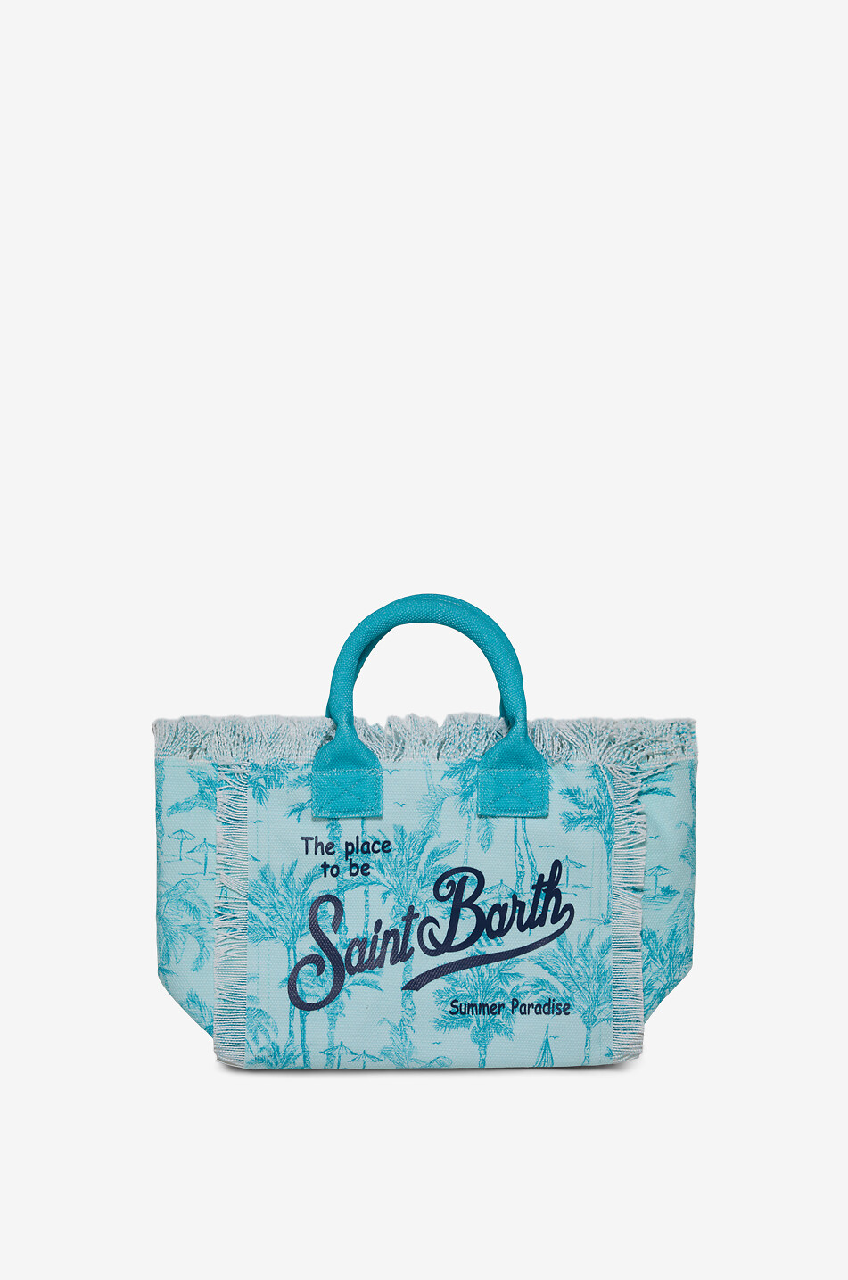 MC2 SAINT BARTH Shopper aus Baumwolle Colette Damen HELLBLAU 2