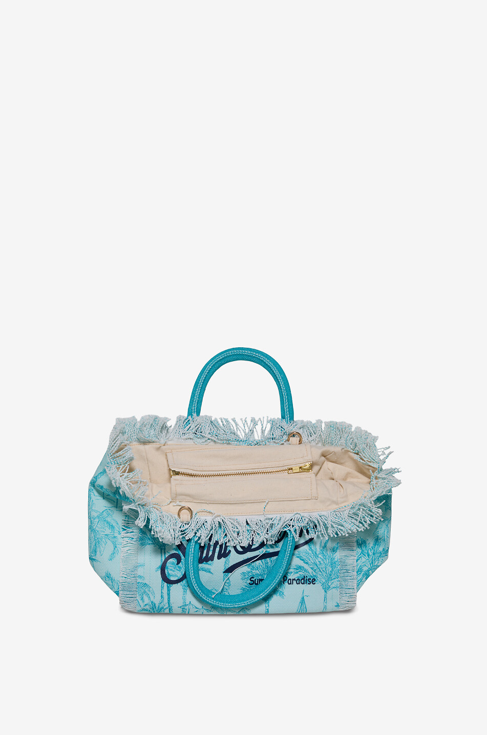 MC2 SAINT BARTH Shopper aus Baumwolle Colette Damen HELLBLAU 3